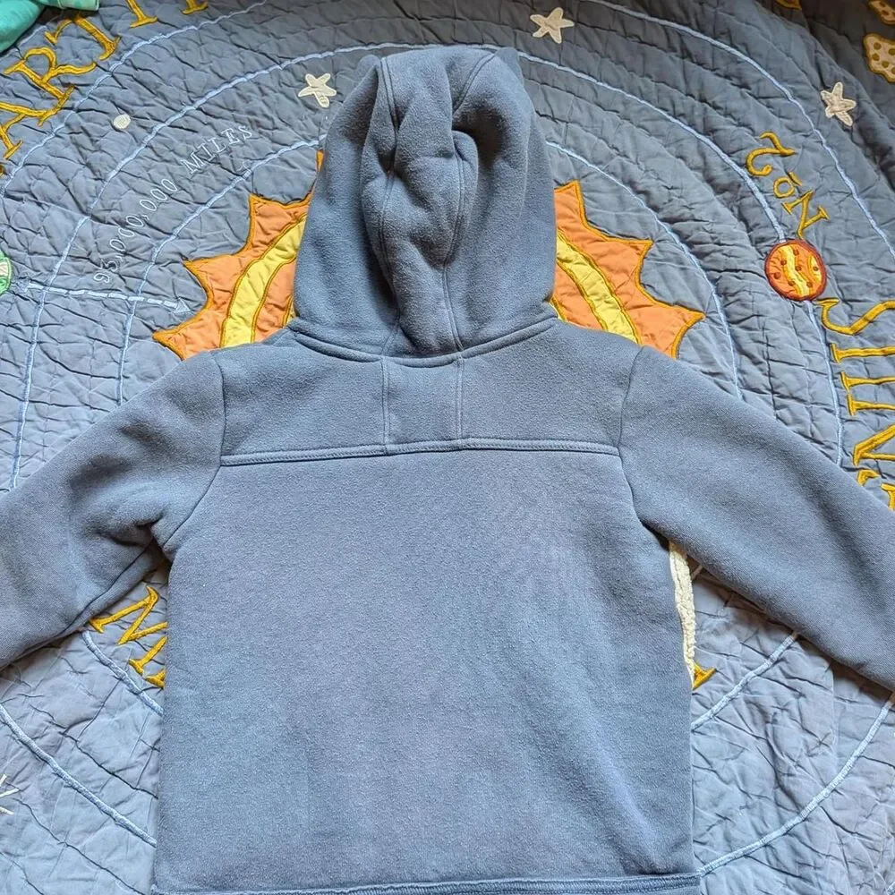 Oshkosh-b-gosh Blue and Navy Monster Hoodie